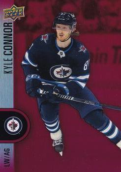 #DC-32 Kyle Connor - Winnipeg Jets - 2022-23 Upper Deck Tim Hortons - Red Die Cuts Hockey