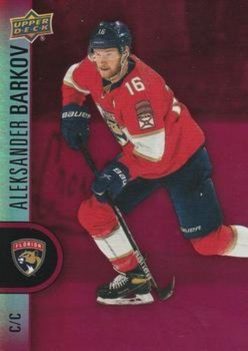 #DC-37 Aleksander Barkov - Florida Panthers - 2022-23 Upper Deck Tim Hortons - Red Die Cuts Hockey