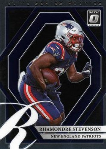#ESR-20 Rhamondre Stevenson - New England Patriots - 2021 Donruss Optic - The Elite Series Rookies Football