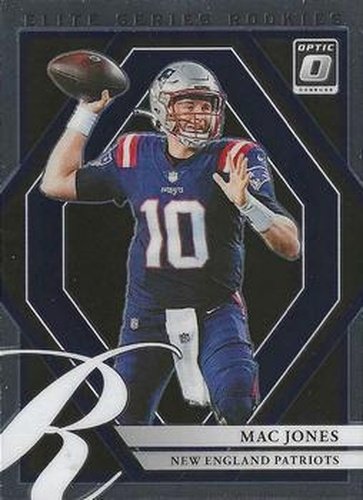 #ESR-6 Mac Jones - New England Patriots - 2021 Donruss Optic - The Elite Series Rookies Football