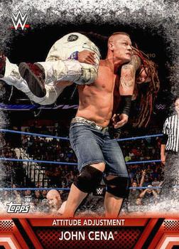 #F-1 John Cena - 2017 Topps WWE Then Now Forever - Finishers and Signature Moves Wrestling