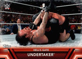 #F-13 Undertaker - 2017 Topps WWE Then Now Forever - Finishers and Signature Moves Wrestling