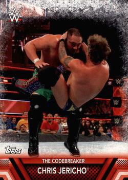 #F-17 Chris Jericho - 2017 Topps WWE Then Now Forever - Finishers and Signature Moves Wrestling