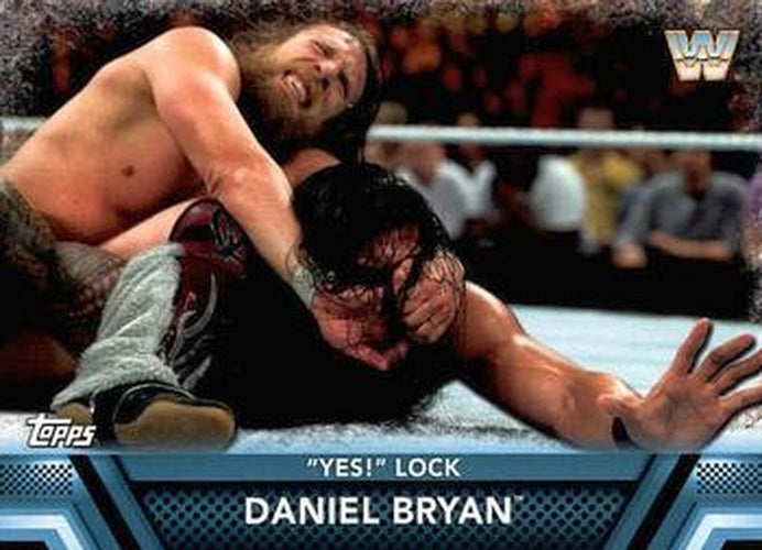 #F-20 Daniel Bryan - 2017 Topps WWE Then Now Forever - Finishers and Signature Moves Wrestling