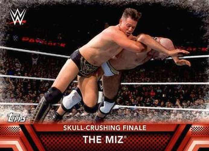 #F-29 The Miz - 2017 Topps WWE Then Now Forever - Finishers and Signature Moves Wrestling