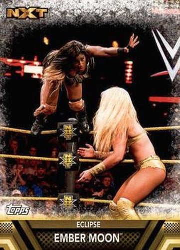 #F-38 Ember Moon - 2017 Topps WWE Then Now Forever - Finishers and Signature Moves Wrestling