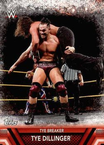 #F-43 Tye Dillinger - 2017 Topps WWE Then Now Forever - Finishers and Signature Moves Wrestling