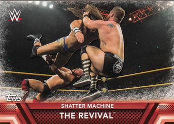 #F-47 The Revival - 2017 Topps WWE Then Now Forever - Finishers and Signature Moves Wrestling