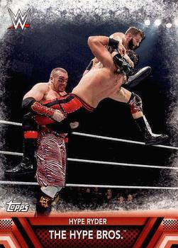 #F-49 The Hype Bros. - 2017 Topps WWE Then Now Forever - Finishers and Signature Moves Wrestling