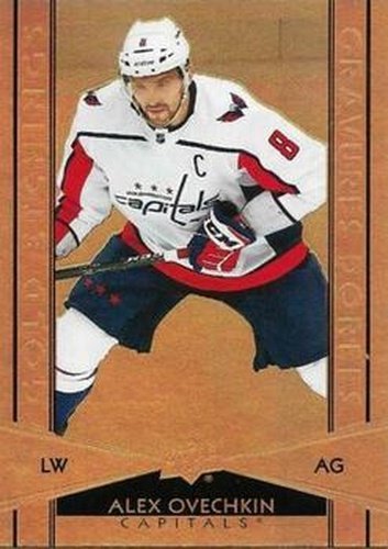 #G-3 Alex Ovechkin - Washington Capitals - 2021-22 Upper Deck Tim Hortons - Gold Etchings Hockey