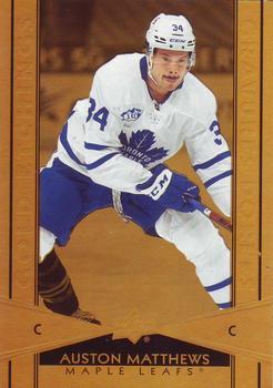 #G-4 Auston Matthews - Toronto Maple Leafs - 2021-22 Upper Deck Tim Hortons - Gold Etchings Hockey