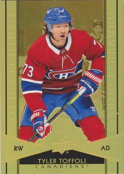 #G-7 Tyler Toffoli - Montreal Canadiens - 2021-22 Upper Deck Tim Hortons - Gold Etchings Hockey