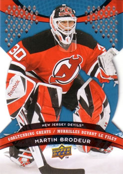 #GG6 Martin Brodeur - New Jersey Devils - 2009-10 Upper Deck McDonald's - Goaltending Greats Hockey