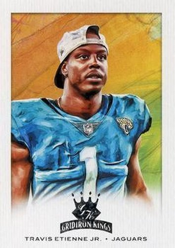 #GK-13 Travis Etienne Jr. - Jacksonville Jaguars - 2021 Panini Chronicles - Gridiron Kings Football