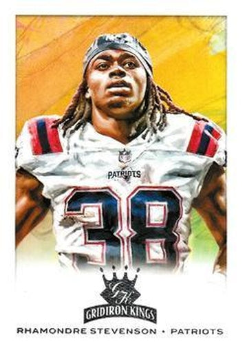 #GK-18 Rhamondre Stevenson - New England Patriots - 2021 Panini Chronicles - Gridiron Kings Football