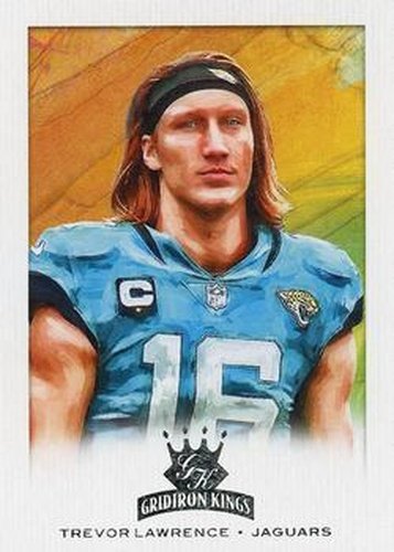 #GK-1 Trevor Lawrence - Jacksonville Jaguars - 2021 Panini Chronicles - Gridiron Kings Football