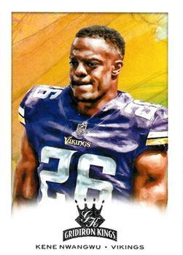 #GK-20 Kene Nwangwu - Minnesota Vikings - 2021 Panini Chronicles - Gridiron Kings Football
