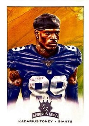 #GK-27 Kadarius Toney - New York Giants - 2021 Panini Chronicles - Gridiron Kings Football