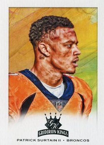 #GK-37 Patrick Surtain II - Denver Broncos - 2021 Panini Chronicles - Gridiron Kings Football
