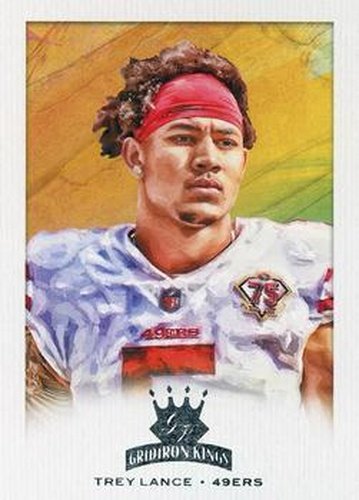 #GK-3 Trey Lance - San Francisco 49ers - 2021 Panini Chronicles - Gridiron Kings Football