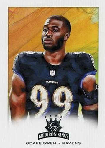 #GK-40 Odafe Oweh - Baltimore Ravens - 2021 Panini Chronicles - Gridiron Kings Football