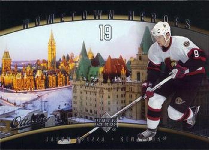 #HH37 Jason Spezza - Ottawa Senators - 2005-08 Upper Deck - Hometown Heroes Hockey