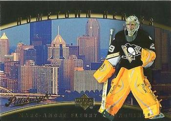 #HH55 Marc-Andre Fleury - Pittsburgh Penguins - 2005-08 Upper Deck - Hometown Heroes Hockey
