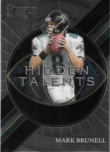 #HT-14 Mark Brunell - Jacksonville Jaguars - 2021 Panini Select - Hidden Talents Football
