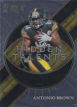 #HT-9 Antonio Brown - Pittsburgh Steelers - 2021 Panini Select - Hidden Talents Football