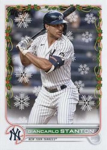 #HW102 Giancarlo Stanton - New York Yankees - 2022 Topps Holiday Baseball