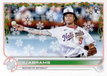 #HW112 CJ Abrams - Washington Nationals - 2022 Topps Holiday Baseball