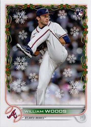 #HW127 William Woods - Atlanta Braves - 2022 Topps Holiday Baseball