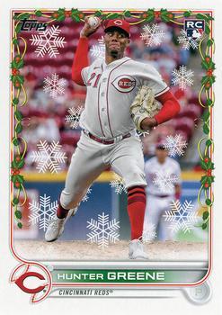 #HW130 Hunter Greene - Cincinnati Reds - 2022 Topps Holiday Baseball
