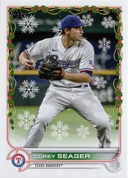 #HW134 Corey Seager - Texas Rangers - 2022 Topps Holiday Baseball