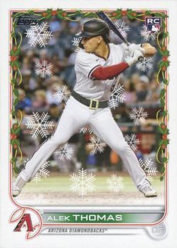 #HW14c Alek Thomas - Arizona Diamondbacks - 2022 Topps Holiday Baseball