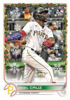 #HW173b Oneil Cruz - Pittsburgh Pirates - 2022 Topps Holiday Baseball