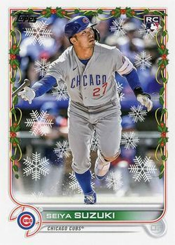 #HW177 Seiya Suzuki - Chicago Cubs - 2022 Topps Holiday Baseball