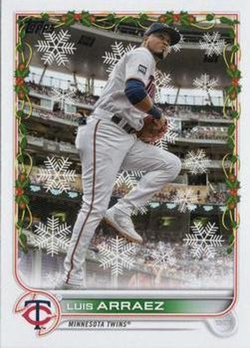 #HW180 Luis Arraez - Minnesota Twins - 2022 Topps Holiday Baseball