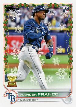 #HW181 Wander Franco - Tampa Bay Rays - 2022 Topps Holiday Baseball