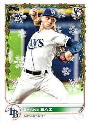 #HW41 Shane Baz - Tampa Bay Rays - 2022 Topps Holiday Baseball
