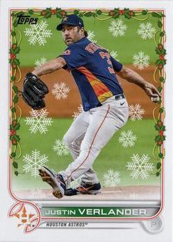 #HW43 Justin Verlander - Houston Astros - 2022 Topps Holiday Baseball