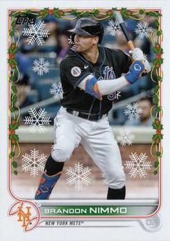 #HW53 Brandon Nimmo - New York Mets - 2022 Topps Holiday Baseball