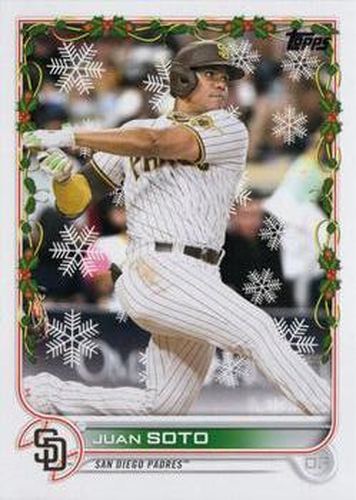 #HW55 Juan Soto - San Diego Padres - 2022 Topps Holiday Baseball