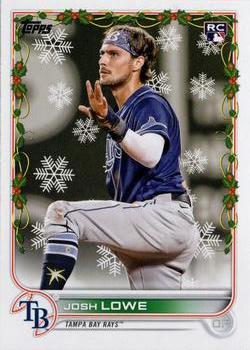 #HW56 Josh Lowe - Tampa Bay Rays - 2022 Topps Holiday Baseball