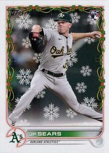 #HW80 JP Sears - Oakland Athletics - 2022 Topps Holiday Baseball