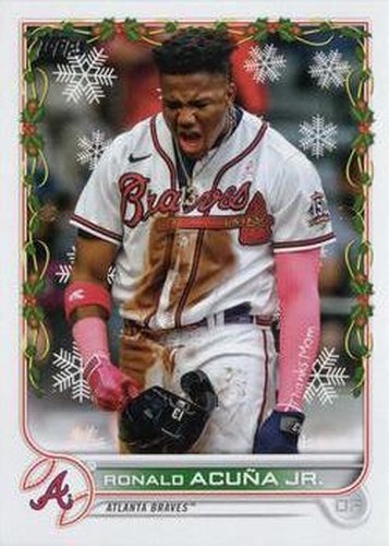 #HW88 Ronald Acuña Jr. - Atlanta Braves - 2022 Topps Holiday Baseball