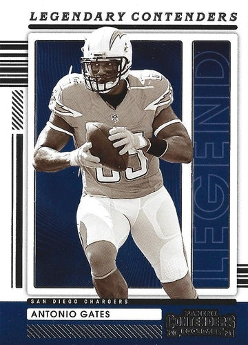 #LGD-AGA Antonio Gates - San Diego Chargers - 2021 Panini Contenders - Legendary Contenders Football