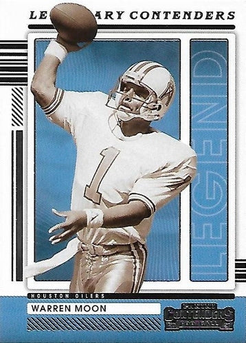 #LGD-WMO Warren Moon - Houston Oilers - 2021 Panini Contenders - Legendary Contenders Football