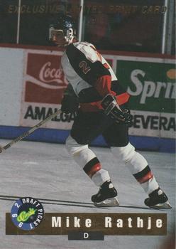 #LP3 Mike Rathje - Medicine Hat Tigers - 1992 Classic Draft Picks - Limited Prints Hockey