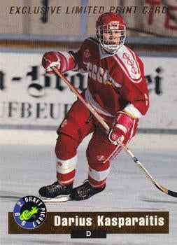 #LP4 Darius Kasparaitis - Dynamo Moscow - 1992 Classic Draft Picks - Limited Prints Hockey